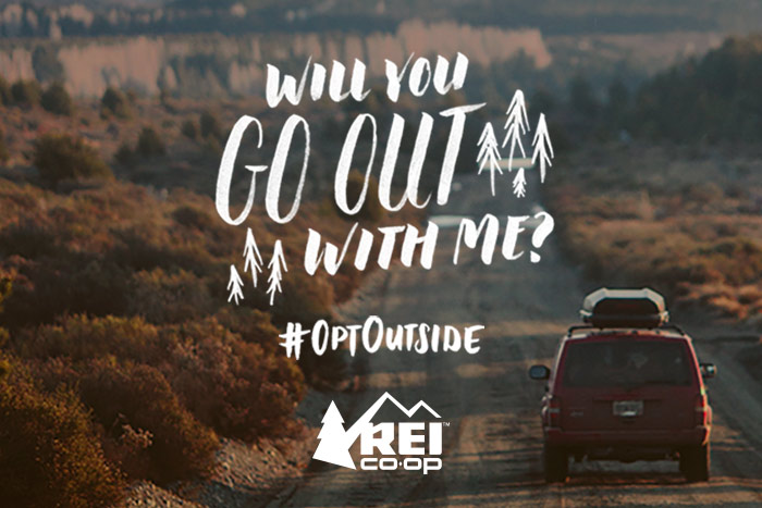 Will you go out with me? OPT OUTSIDE